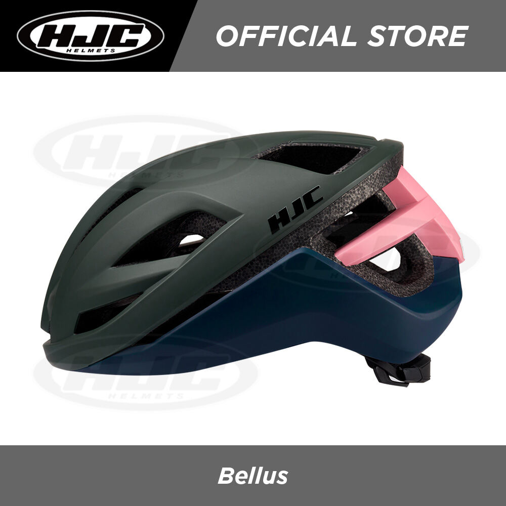 HJC Sports Urban Cycling Helmet BELLUS MT GL Olive Navy HJC Sports Urban Cycling Helmet BELLUS MT GL Olive Navy