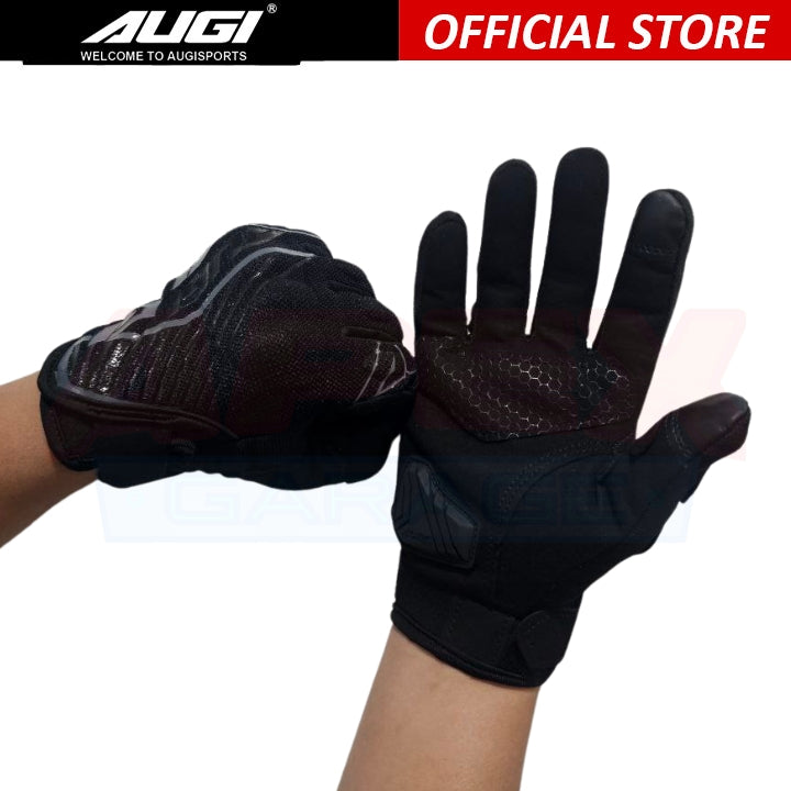 AUGI Riding Gloves AMG03 Black