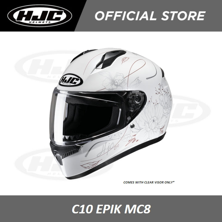 販売質屋 HJC Helmets:C10 エピック WHITE(MC8) S HJH237WH01S C10