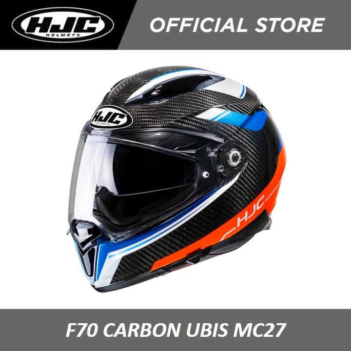 hjc f70 helmets HJC Helmets F70 Carbon Ubis MC27