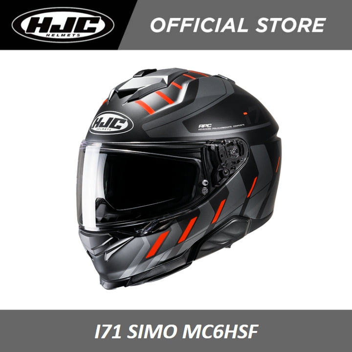 hjc 171 helmet HJC Helmets i71 Simo MC6HSF