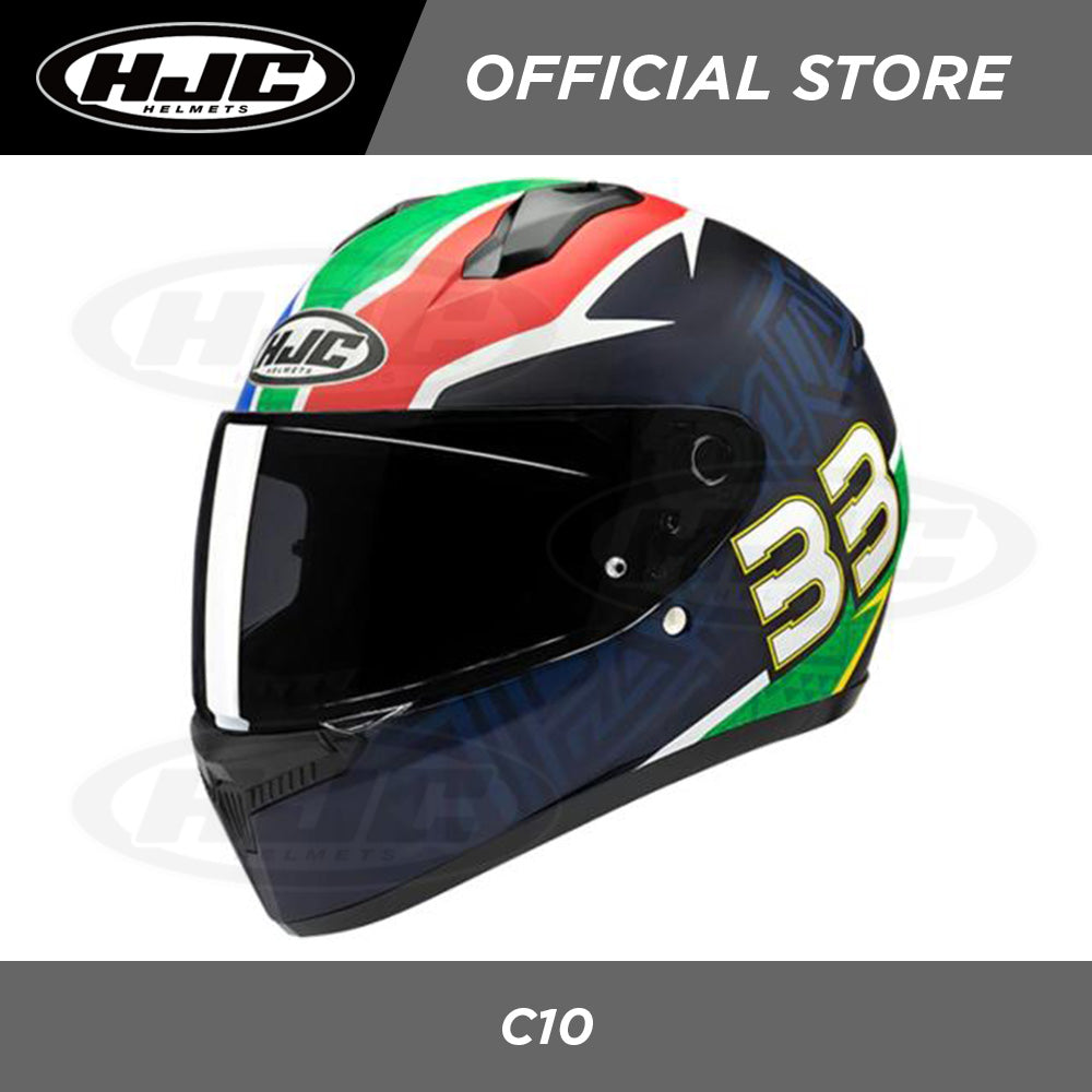 hjc cs12 von breaker helmet HJC Helmets C10 Brad Binder MC21SF