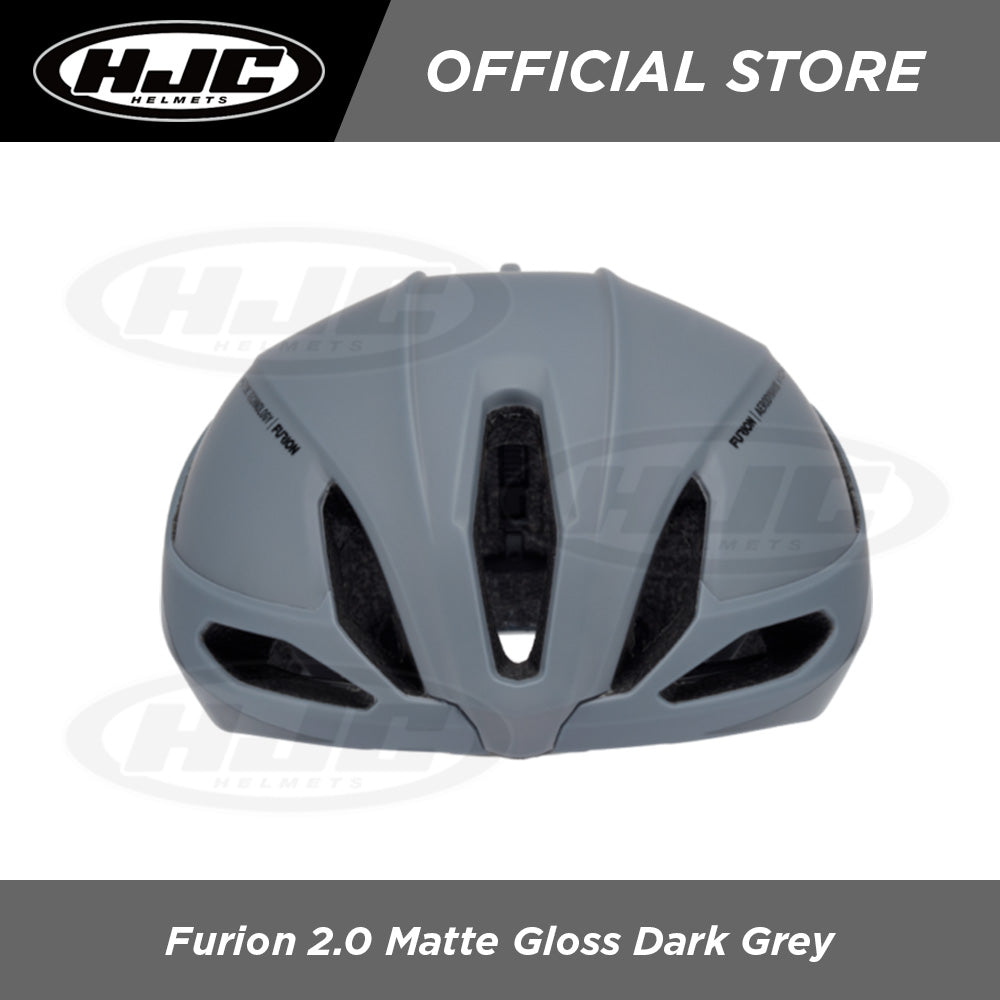 HJC Sports Road Cycling Helmet FURION 2.0 Matte Gloss Dark Grey