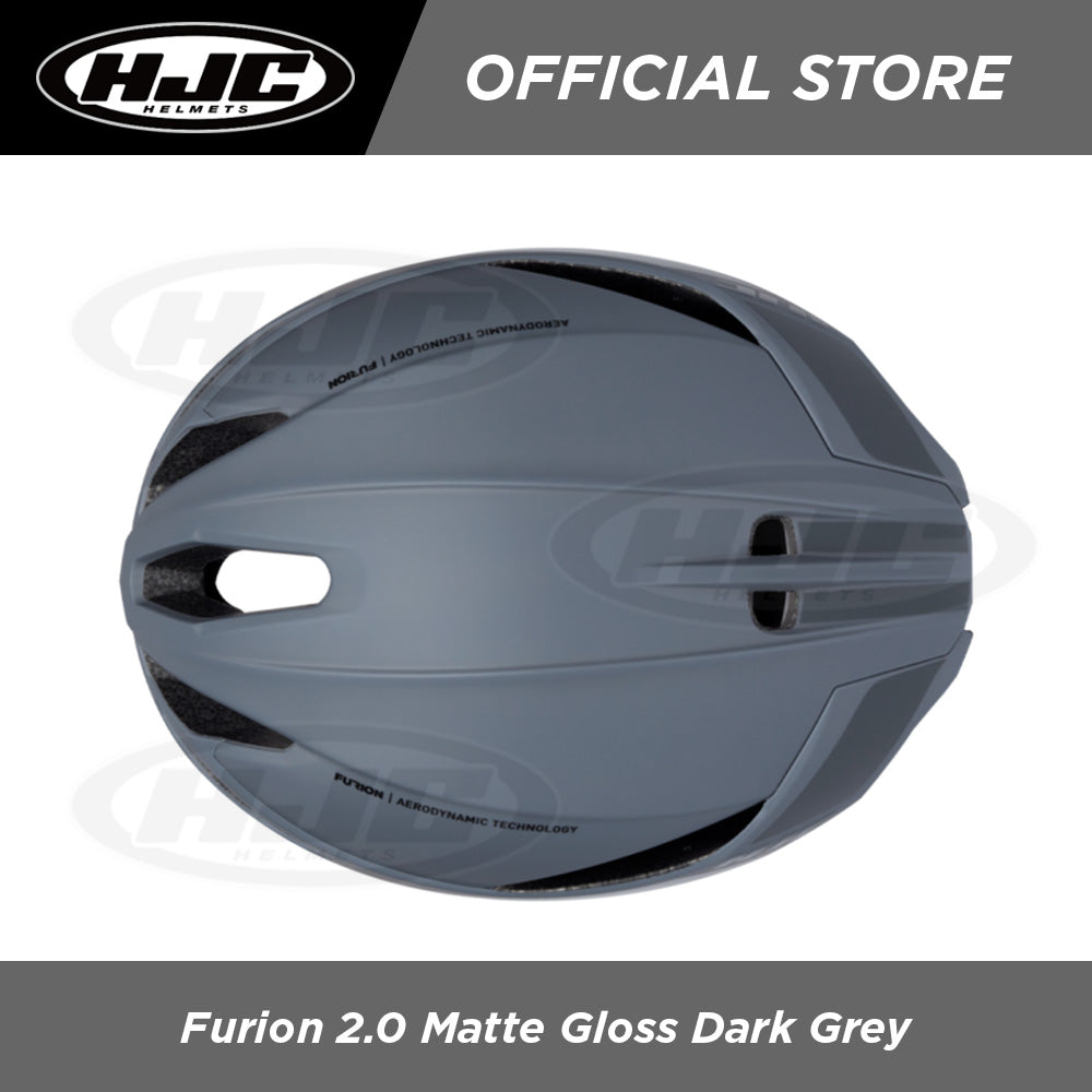 HJC Sports Road Cycling Helmet FURION 2.0 Matte Gloss Dark Grey