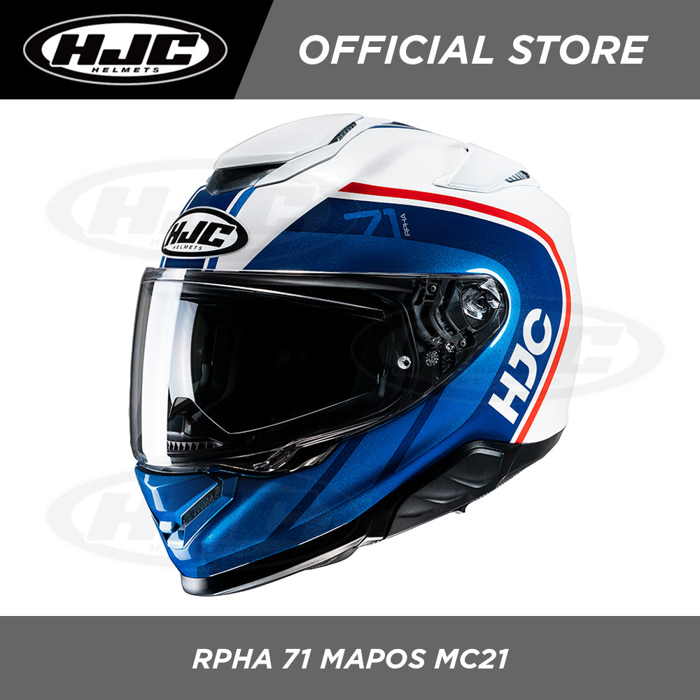 Casque RPHA 71 MAPOS MC1SF HJC RPHA gris/rouge - , Casque