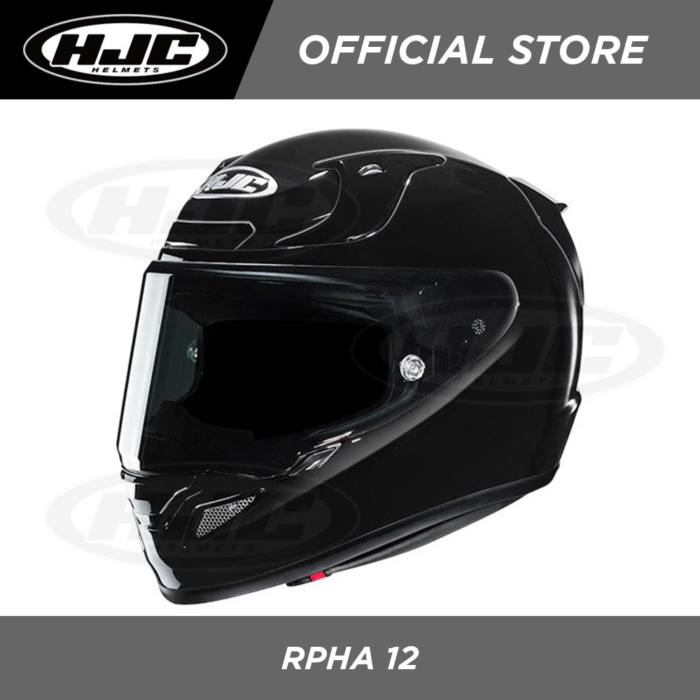 gloss black hjc helmets HJC Helmets RPHA 12 Metal Black