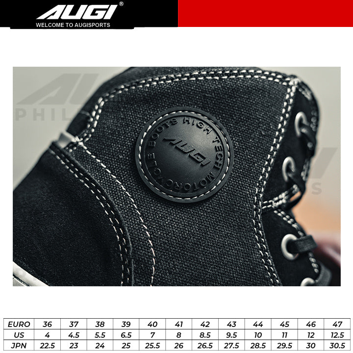 AUGI Urban Boots AU-3 Black