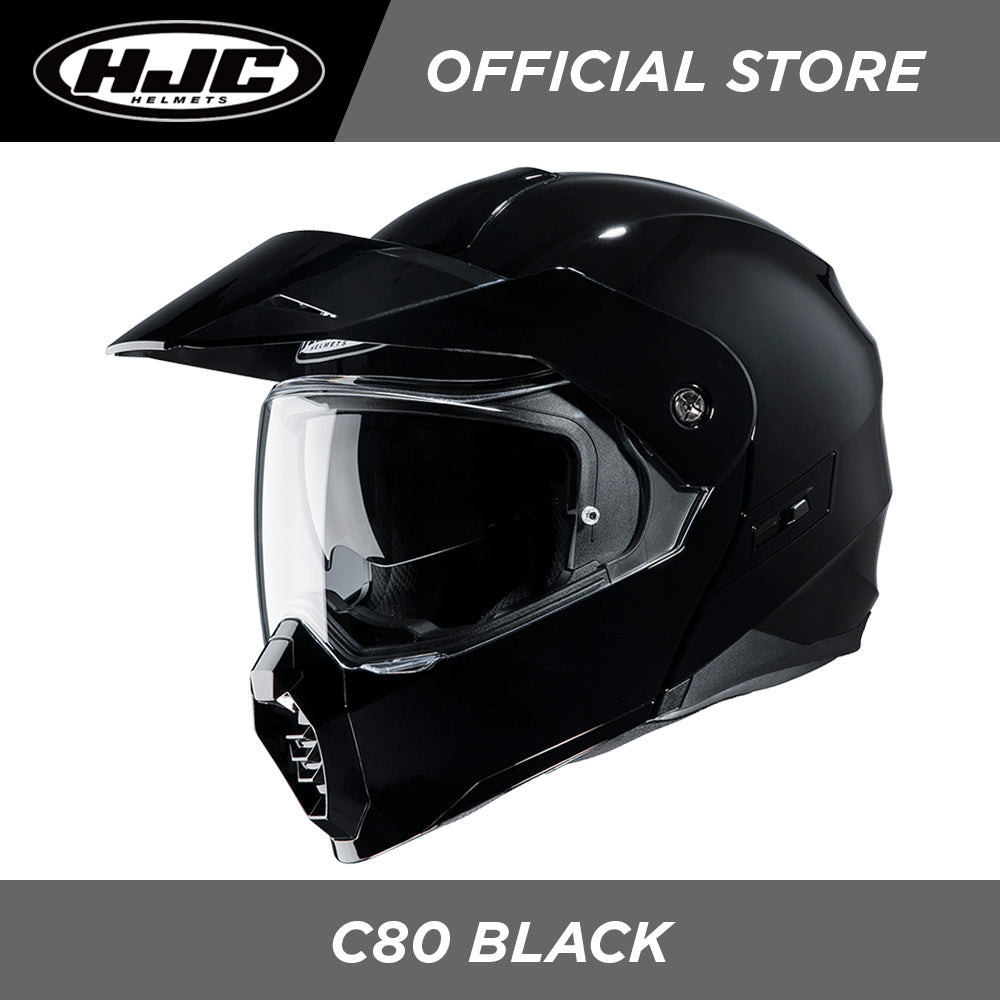 hjc c80 adventure helmet HJC Helmets C80 Metal Black