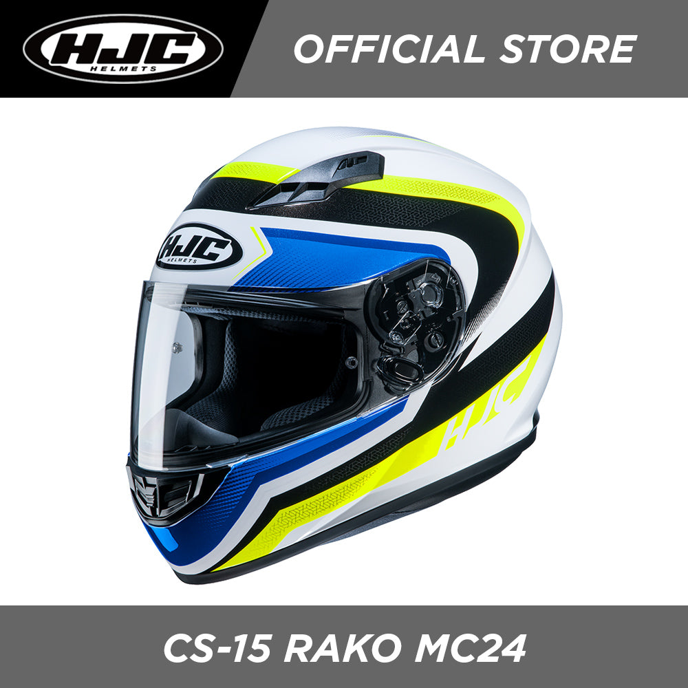 HJC CS-15 ブラック/イエロー HJC CS-15 review: HJC's budget polycarbonate full face