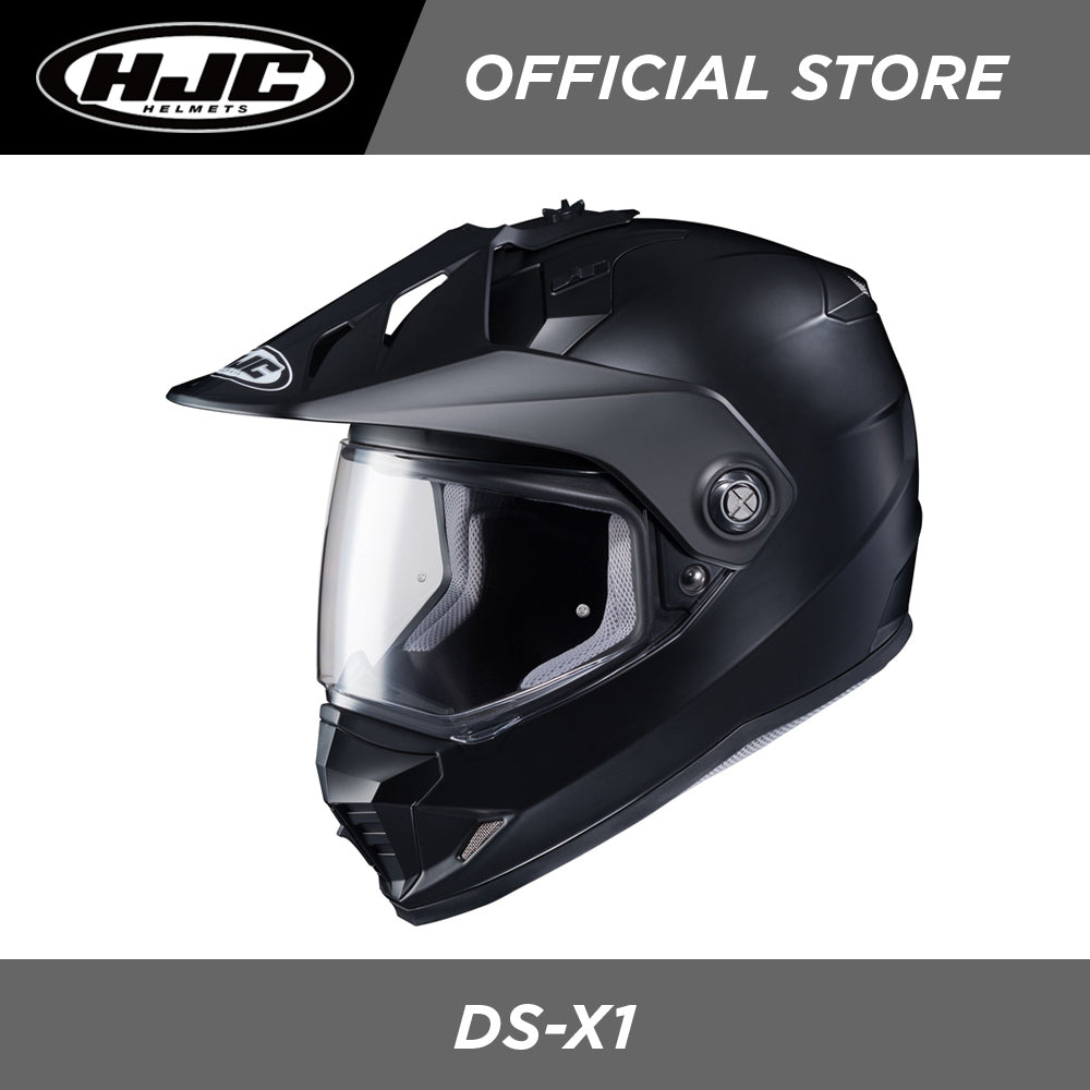 hjc ds-x1 helmet visor HJC Helmets DS-X1 Flat Black