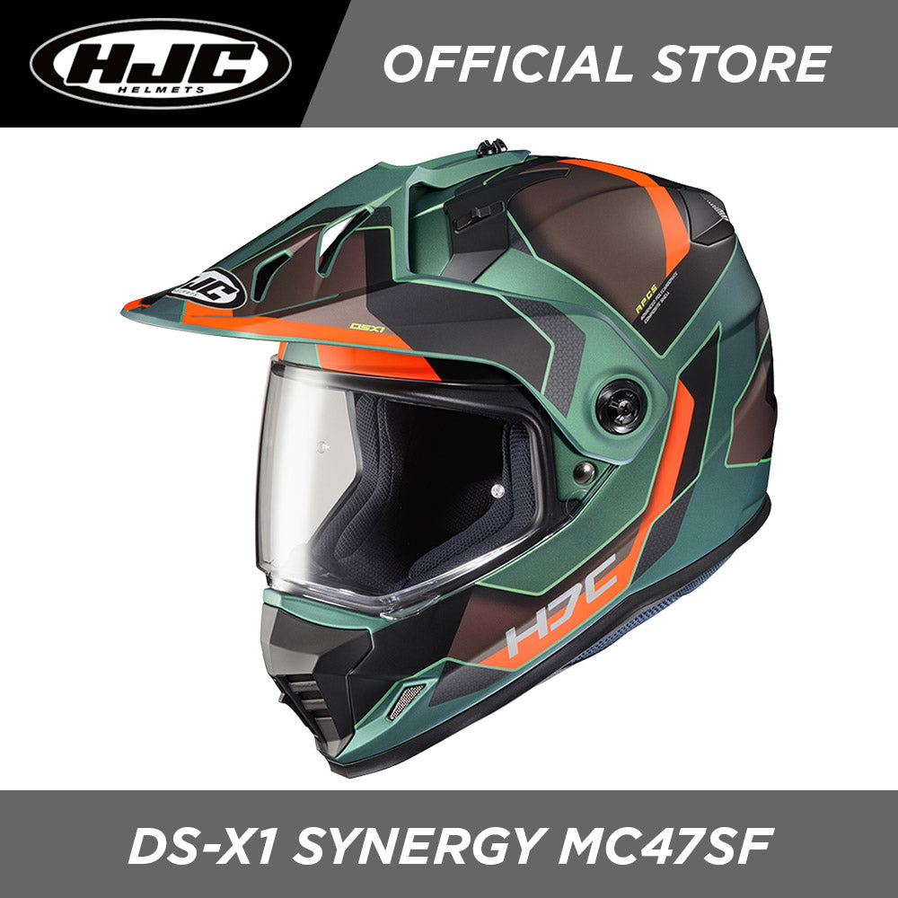 hjc ds-x1 lander helmet HJC Helmets DS-X1 Synergy MC47SF