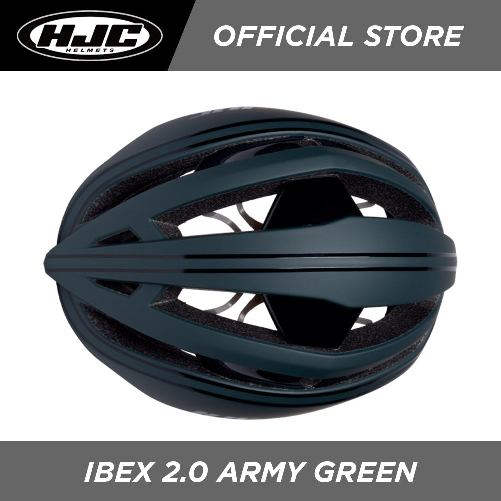 HJC Sports Road Cycling Helmet IBEX 2.0 MT GL Army Green