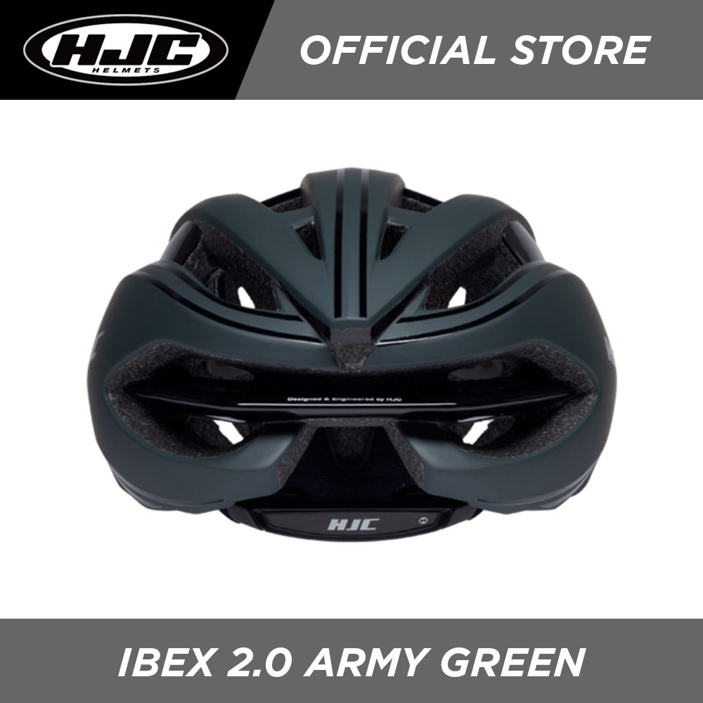 HJC Road Cycling Helmet IBEX 2.0 MT GL Army Green – TRIUMPH JT MNL