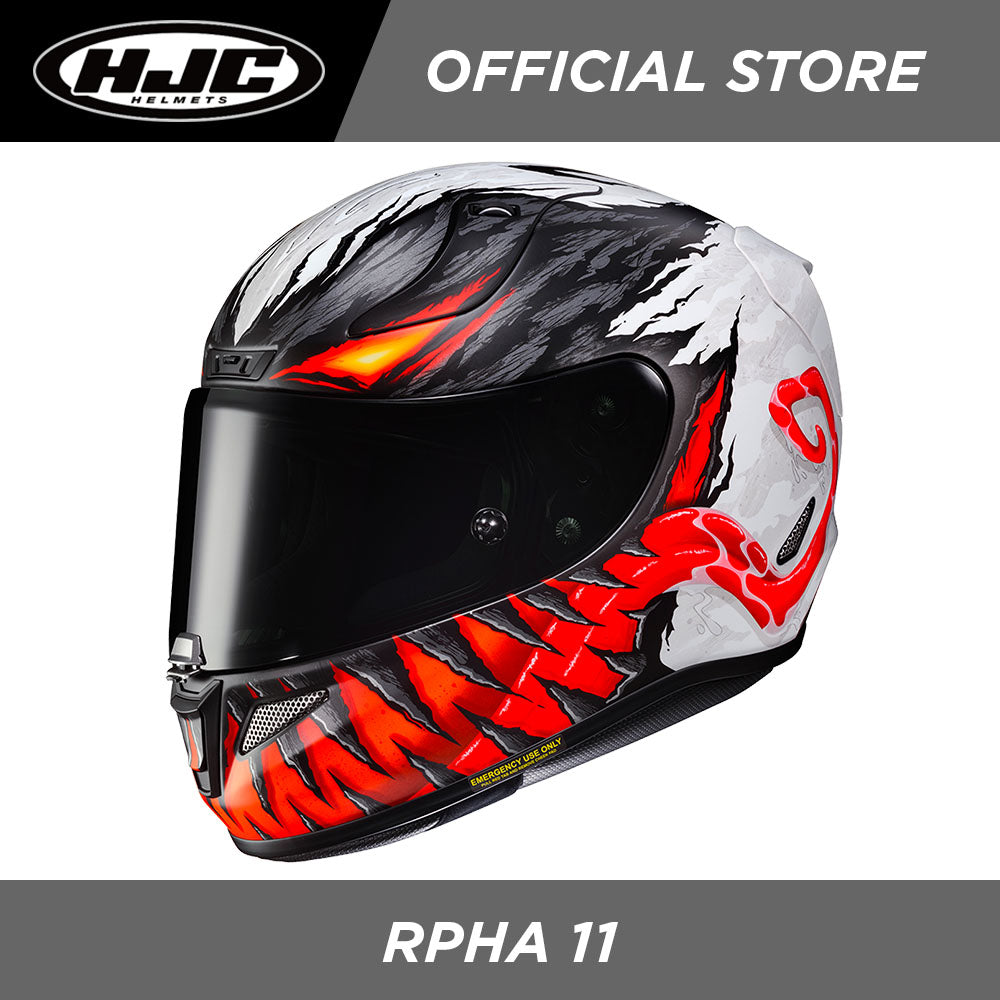 Motorcycle Helmet Rpha 11 Venom HJC RPHA 11 Venom Marvel MC1