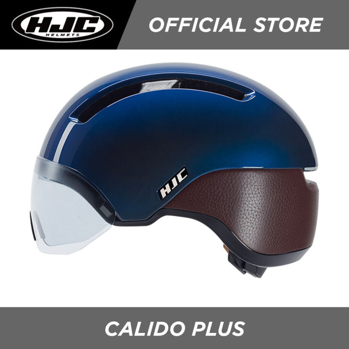 are hjc cycling helmets good HJC Sports Road Cycling Helmet Calido Plus Navy Brown