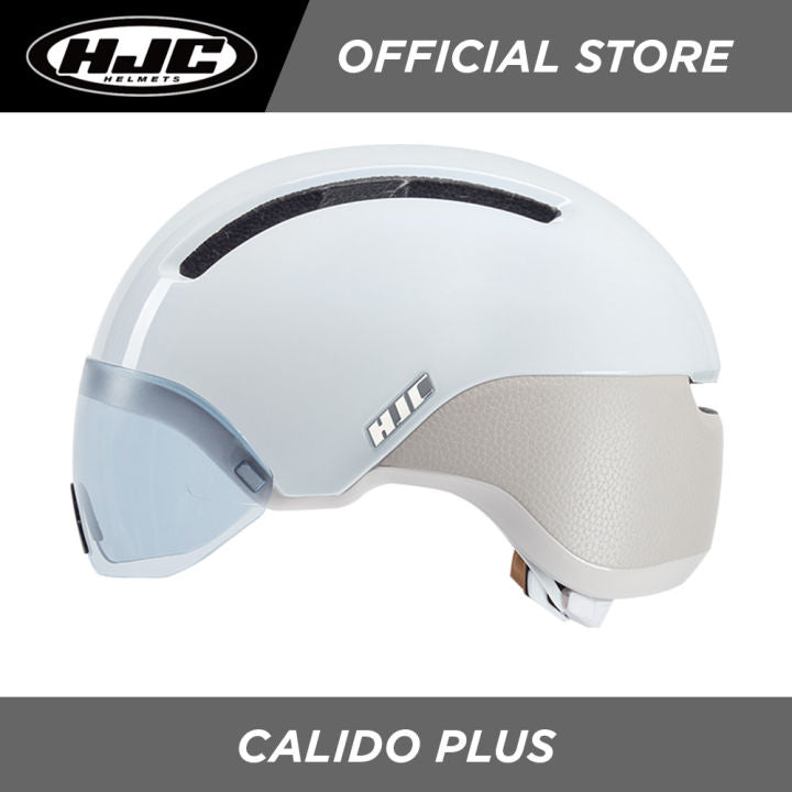 HJC Sports Road Cycling Helmet Calido Plus Pearl White Grey