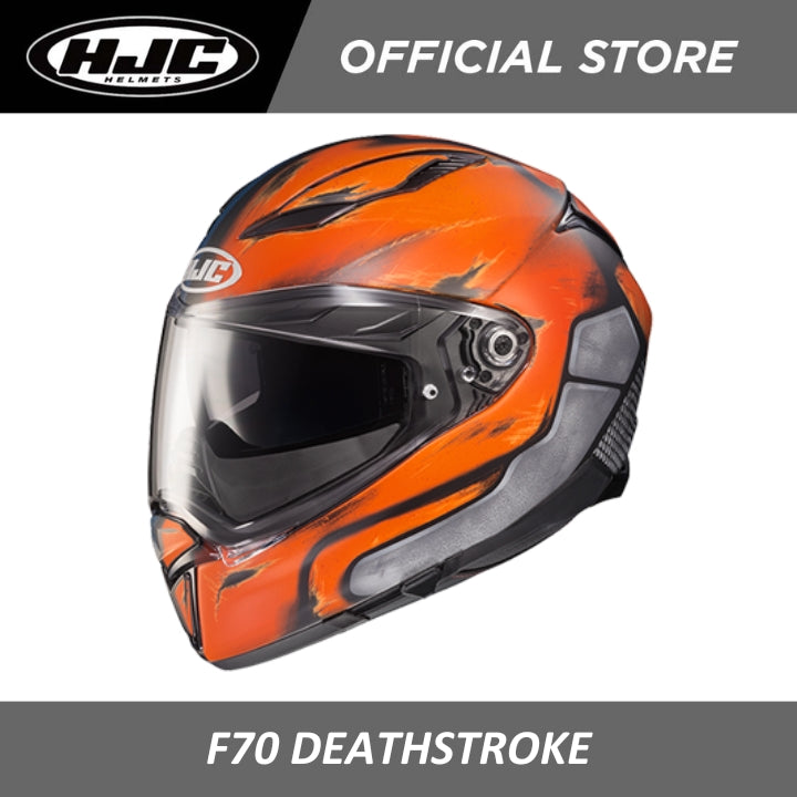deathstroke helmet motorcycle HJC Helmets F70 Death Stroke