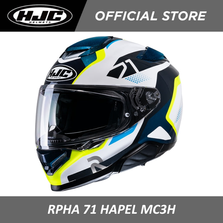 HJC Helmets RPHA 71 Hapel MC3H