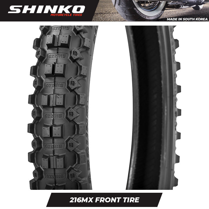 Shinko Motorcycle Tires Off road 216MX 140/80-18 R TL