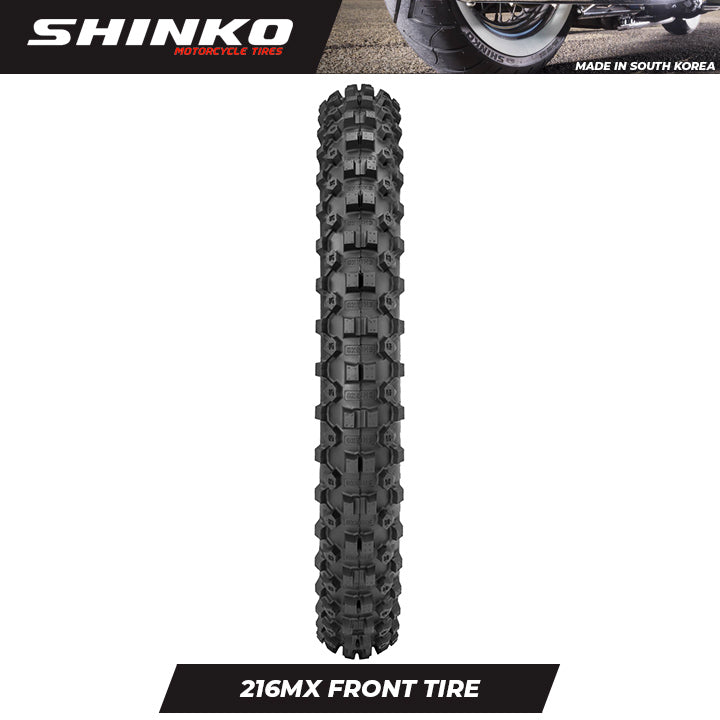 Shinko Motorcycle Tires Off road 216MX 90/90-21 F TT