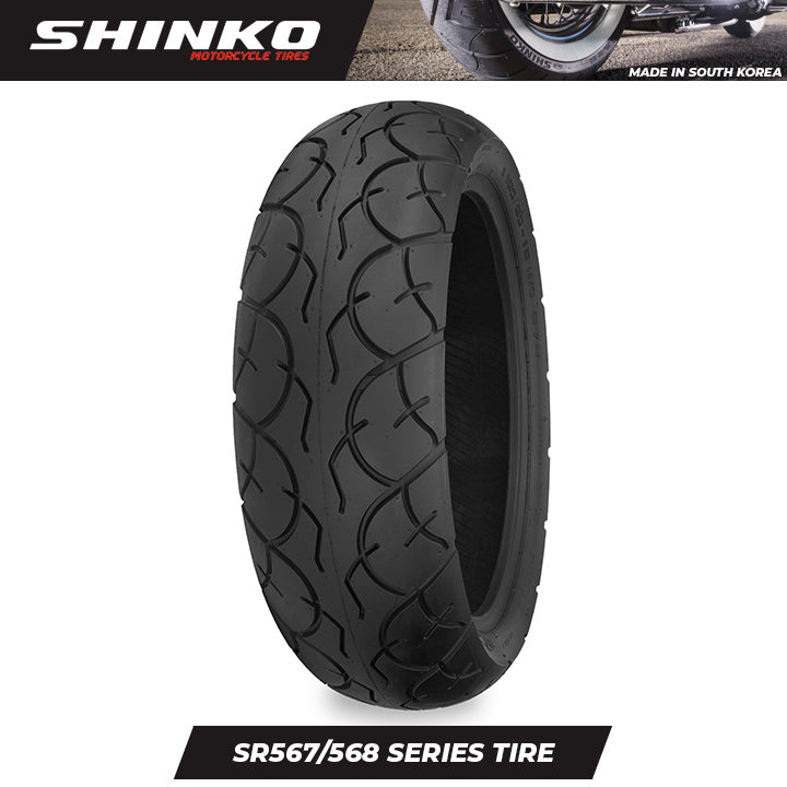 Shinko Motorcycle Tire SR567 Scooter 110/90-13 F TL