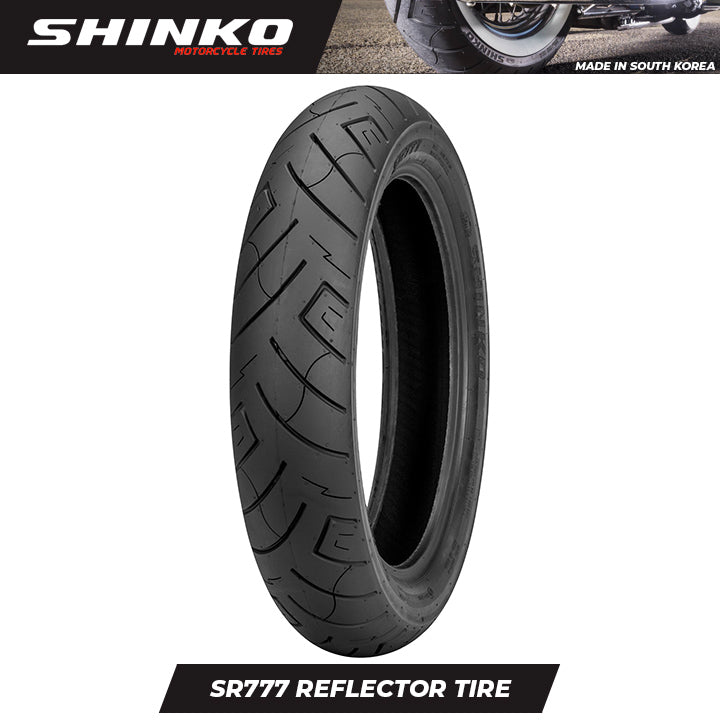 Shinko Motorcycle Tires SR777 REFLECTIVE 130/90B16 Rear TL