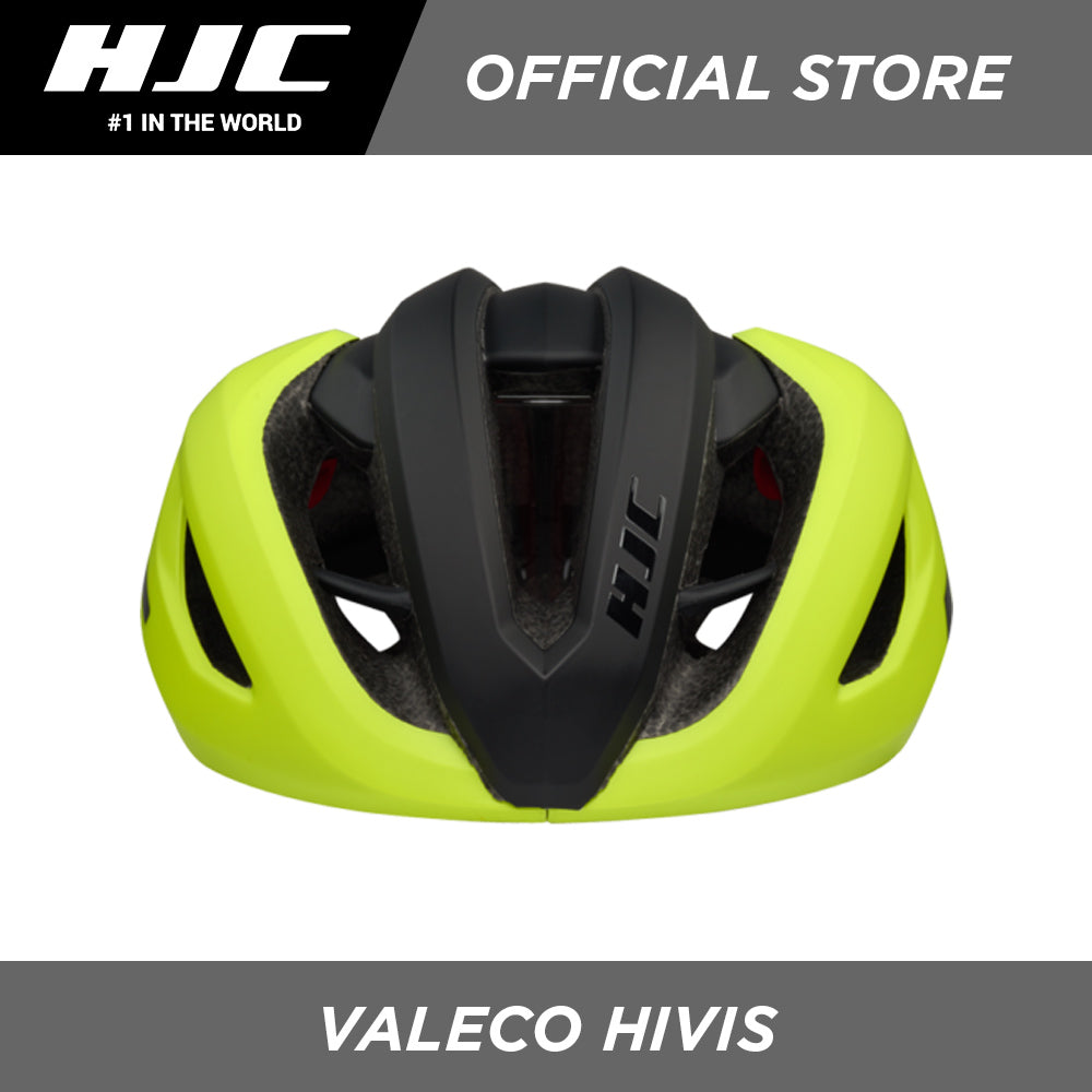 HJC Sports Road Cycling Helmet VALECO MT HiVis Yellow Black