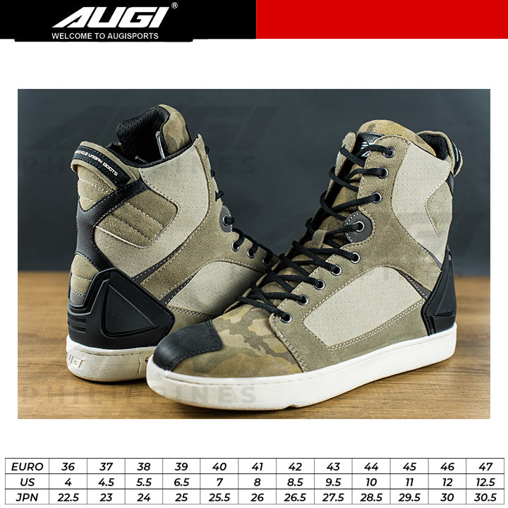 AUGI Urban Boots AU-10 Black Grey