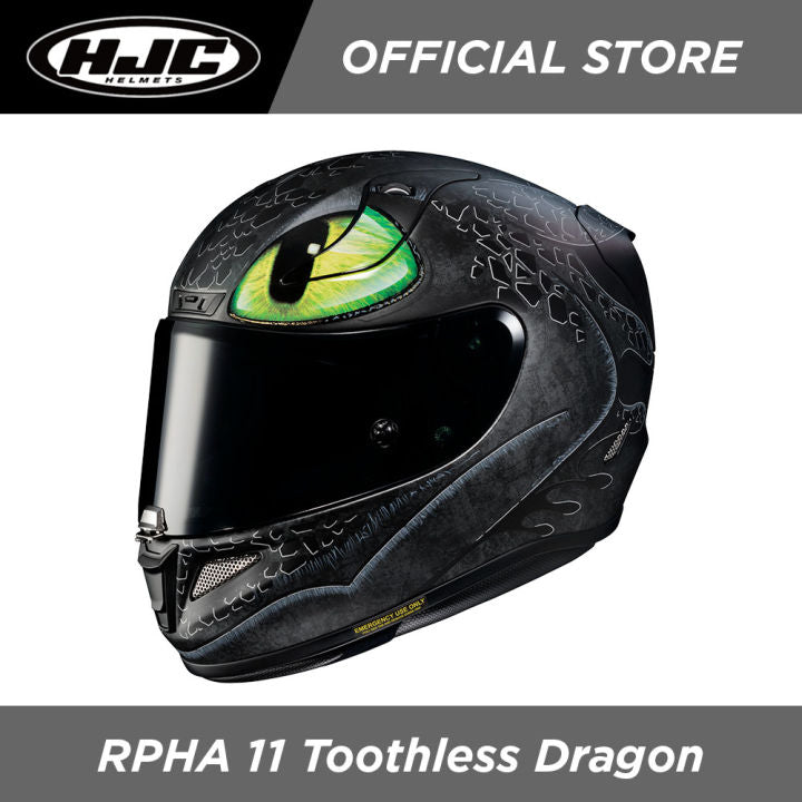 hjc dragon helmet HJC Helmets RPHA 11 Toothless MC4SF