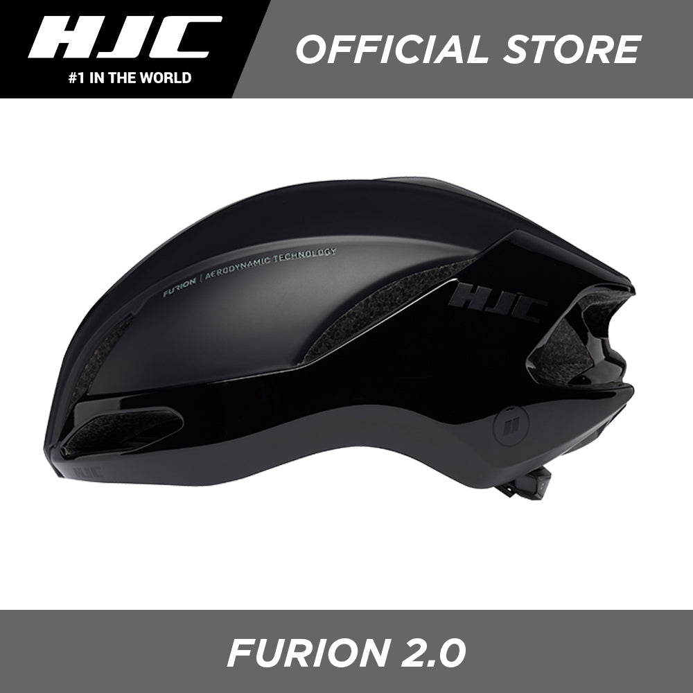 HJC Sports Road Cycling Helmet FURION 2.0 Semi-Aero MT.GL Black