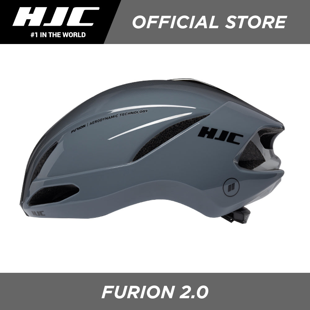 hjc aero road helmet HJC Sports Road Cycling Helmet FURION 2.0 Semi-Aero MT.GL Fade Grey