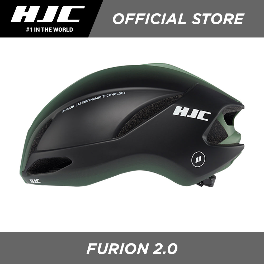 HJC Sports Road Cycling Helmet FURION 2.0 Semi-Aero MT Fade Olive
