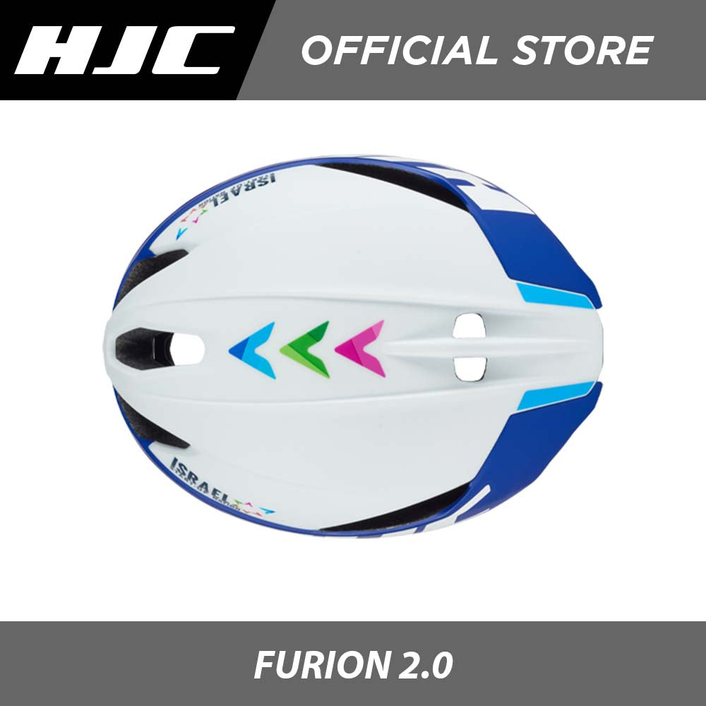 HJC Sports Road Cycling Helmet FURION 2.0 Israel Start Up Nation Limited