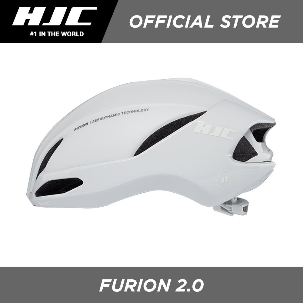 HJC Sports Road Cycling Helmet FURION 2.0 Semi-Aero MT.GL White