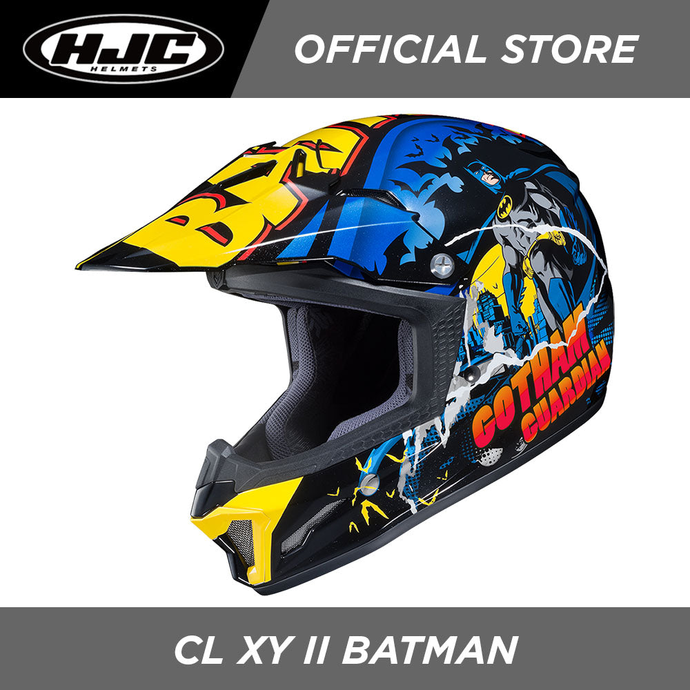 hjc comic helmet HJC Helmets CL-XY II Batman DC Comics Youth Size