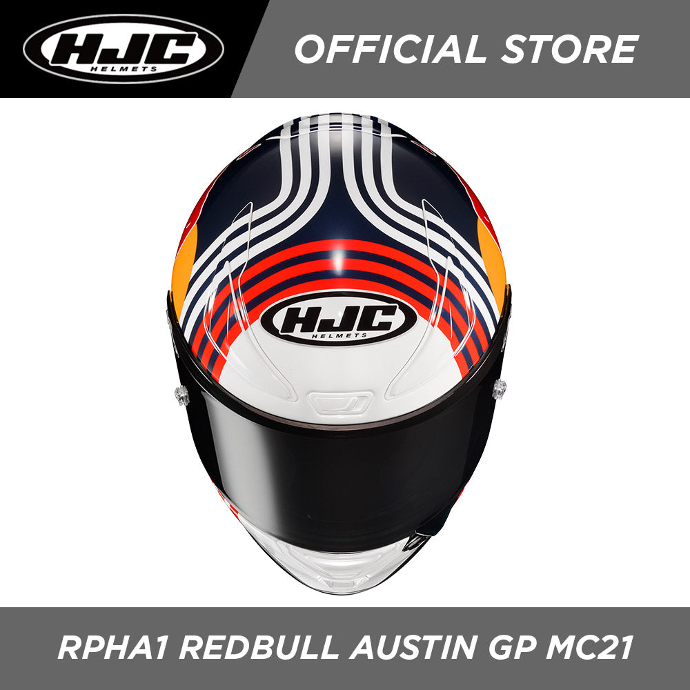 HJC Helmets RPHA 1 Red Bull Austin GP Helmet