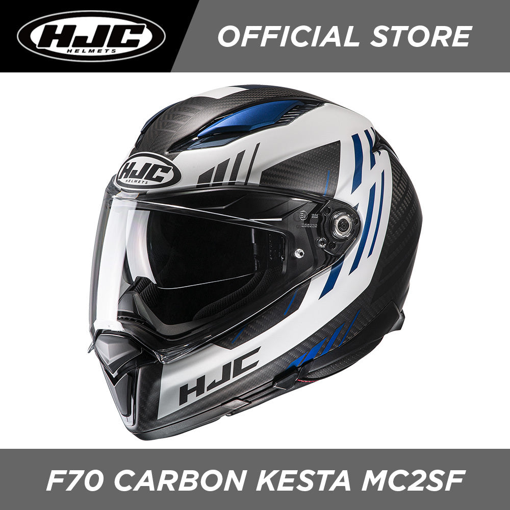 hjc f70 carbon kesta helmet HJC Helmets F70 Carbon Kesta MC2SF