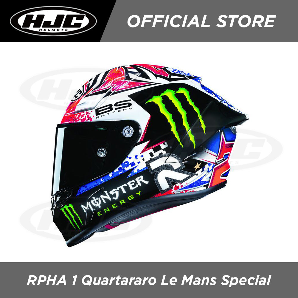 harga hjc monster energy helmet HJC Helmets RPHA 1 Quartararo Le Mans Special MC21