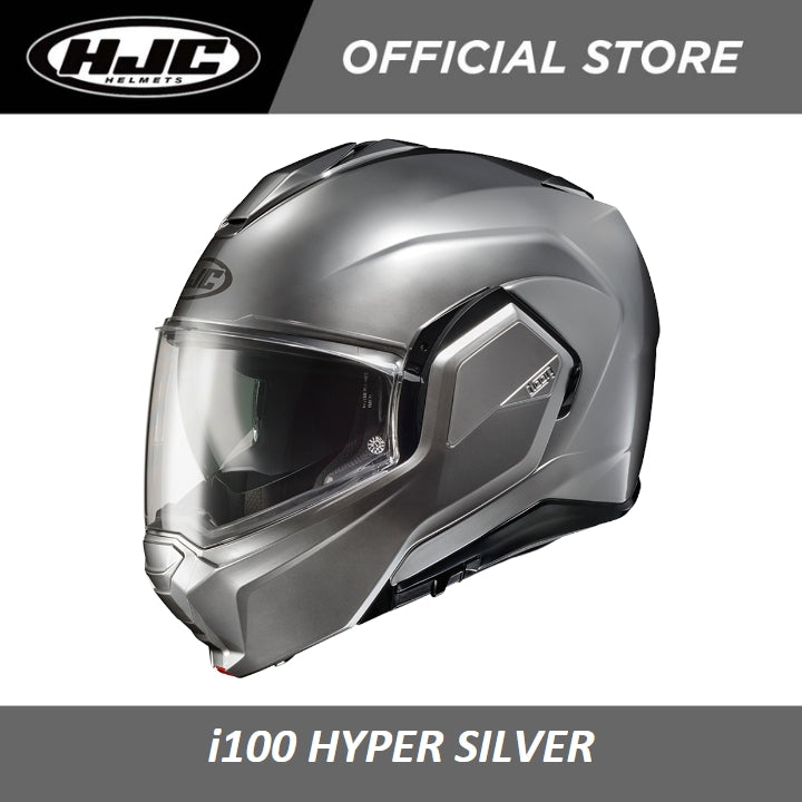 helmet hjc hauver HJC Helmets i100 Hyper Silver
