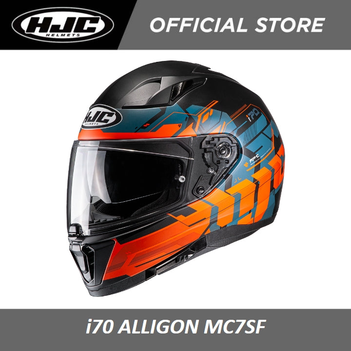 hjc fg 70 helmet HJC Helmets i70 Alligon MC7SF