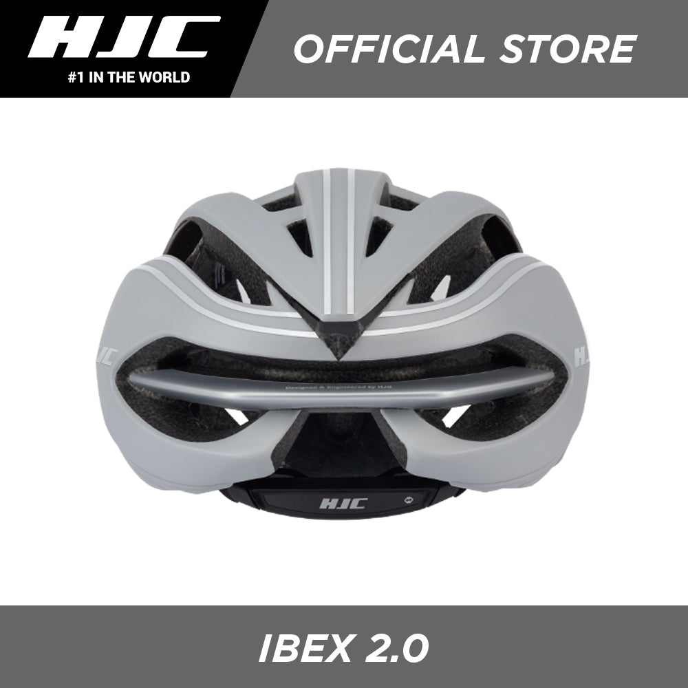 HJC Sports Road Cycling Helmet IBEX 2.0 Grey Silver Line