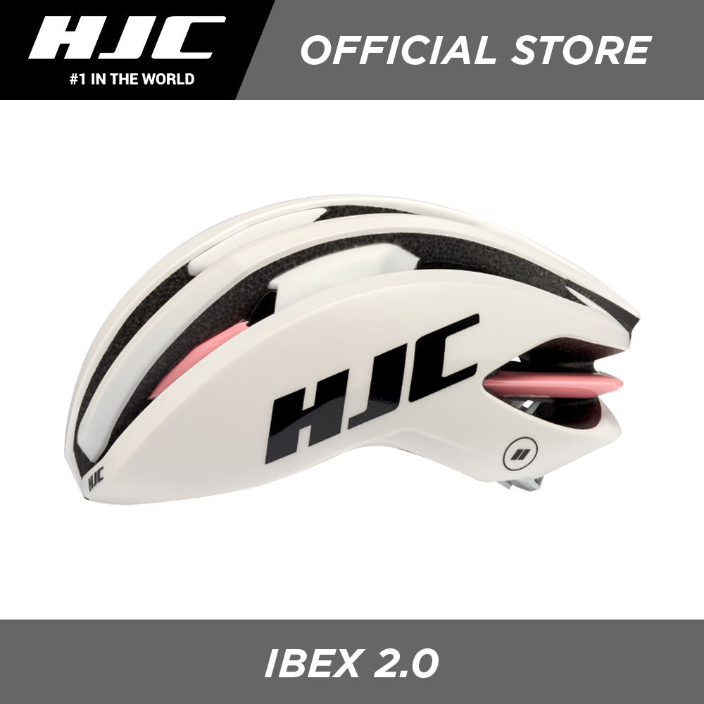 HJC Sports Road Cycling Helmet IBEX 2.0 MT GL Off White Pink
