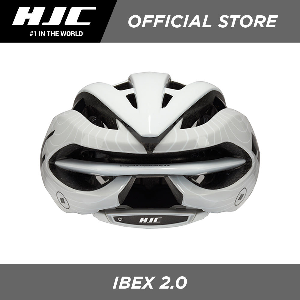 HJC Sports Road Cycling Helmet IBEX 2.0 White Line Grey