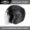 HJC Helmets FG-JET Rubbertone Flat Black