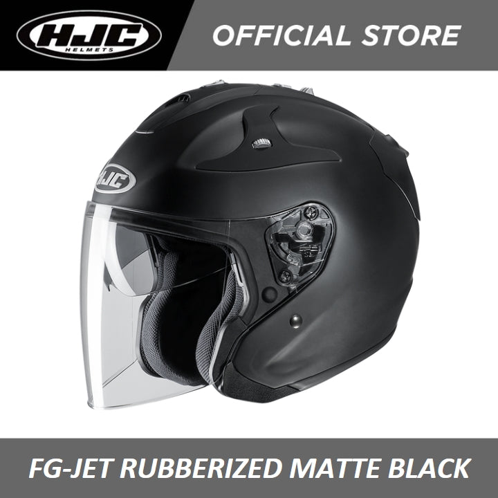 HJC Helmets FG-JET Rubbertone Flat Black