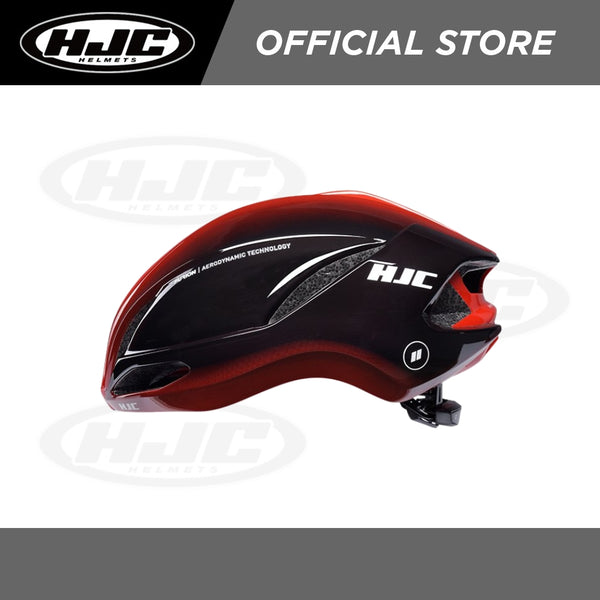hjc dual sport helmet red HJC Sports Road Cycling Helmet FURION 2.0 Semi-Aero Fade Red