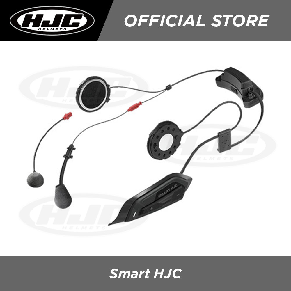 adding bluetooth to hjc cruiser half helmet HJC Helmets Smart HJC 21B Bluetooth Intercom by Sena