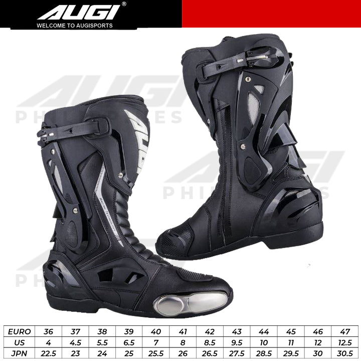 AUGI Racing Boots AR-1 Black