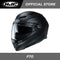 HJC Helmets F70 Flat Black