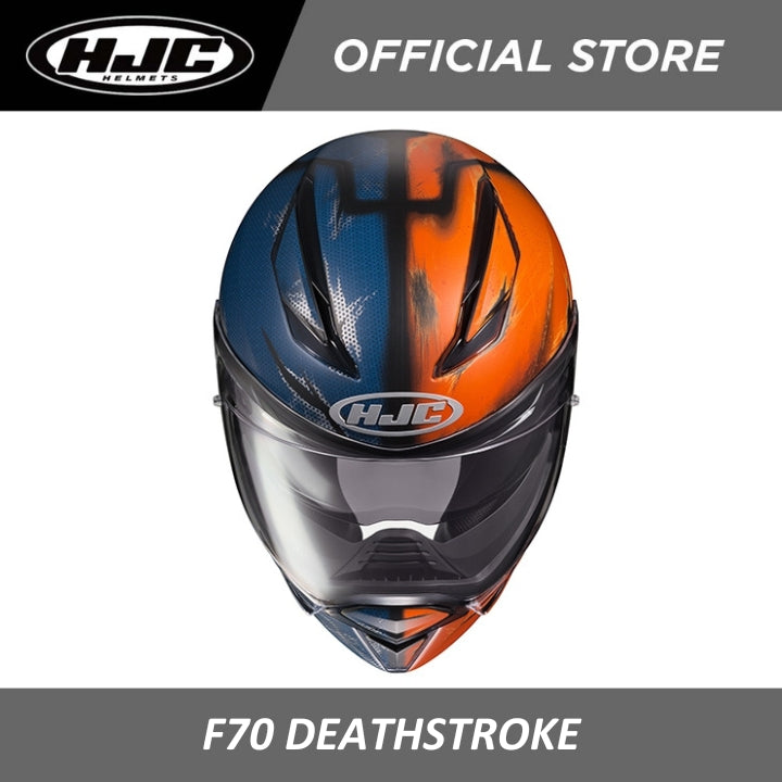 hjc f70 deathstroke helmet HJC Helmets F70 Death Stroke